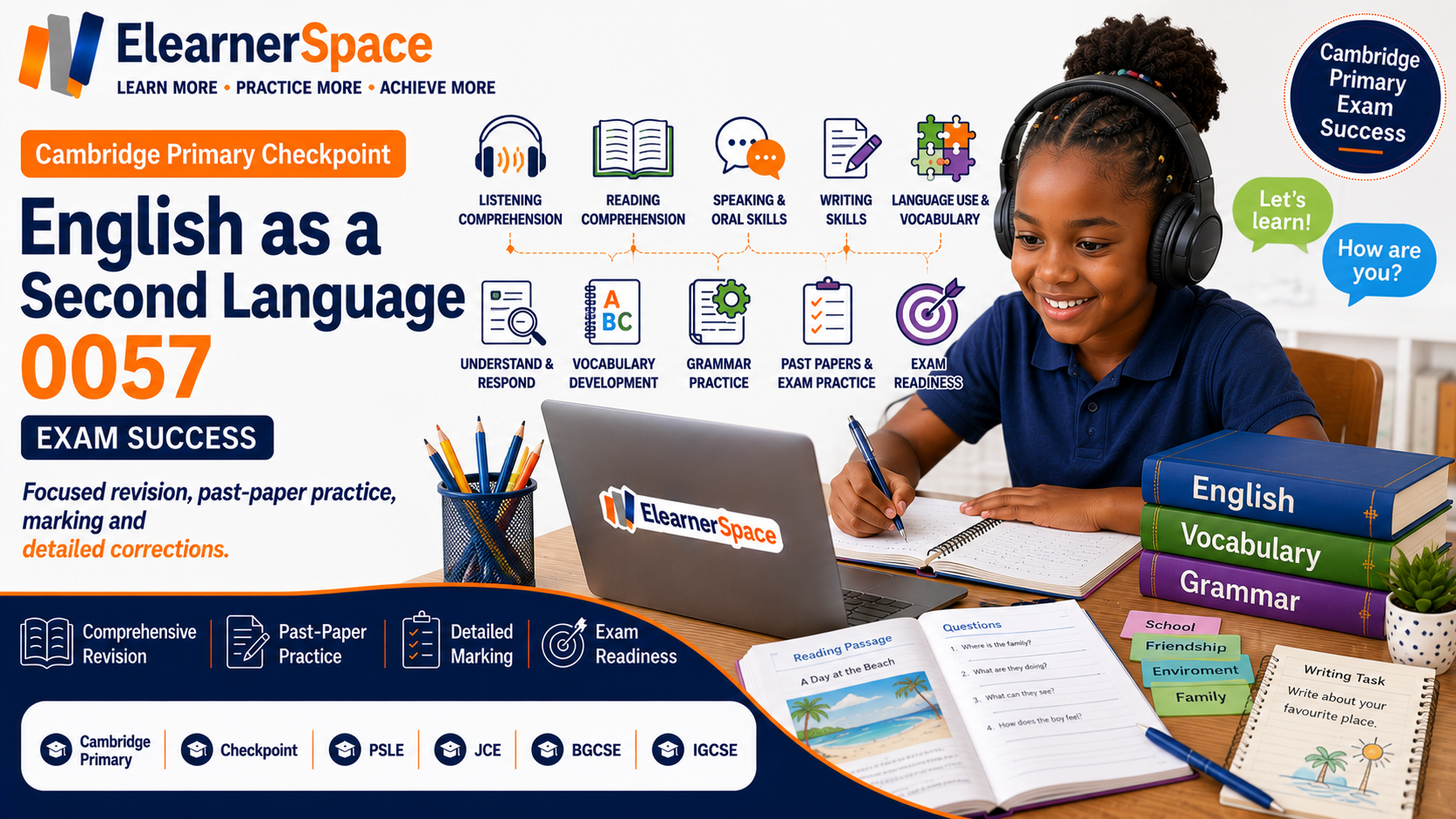 Cambridge Primary Checkpoint English as a Second Language 0057